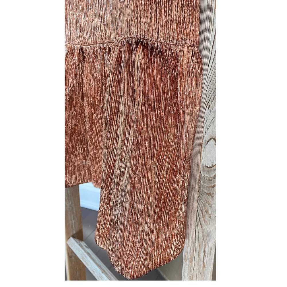J. Crew Collection • Rose Gold Skirt • Size 6 - Picture 7 of 7